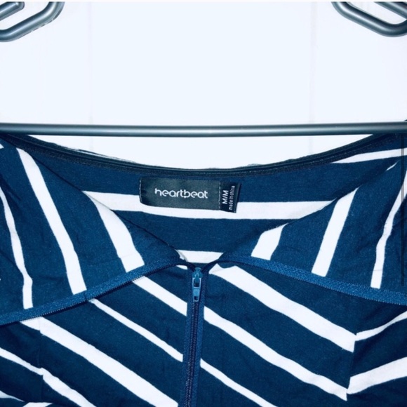 [LIKE NEW] Strapless Peplum Top - Picture 3 of 5